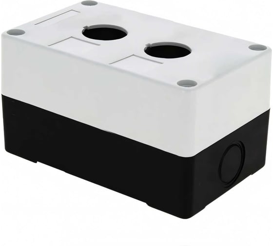 Изображение товара Корпус EKF КП102, 2 кнопки, белый cpb-102-w