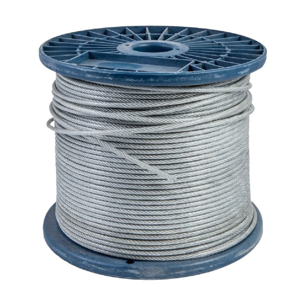 Изображение товара Стальной трос STARFIX цинк М1 250 м DIN 3055 катушкой