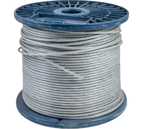 Изображение товара Трос стальной STARFIX цинк, М2, DIN 3055, бухта 250 м SMP-53672-250