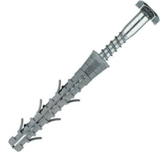 Изображение товара Дюбель рамный (фасадный) STARFIX TSX-S 10x140 мм, нейлон, потай, с шурупом, 40 шт. в уп. ТК SMP-54727-40