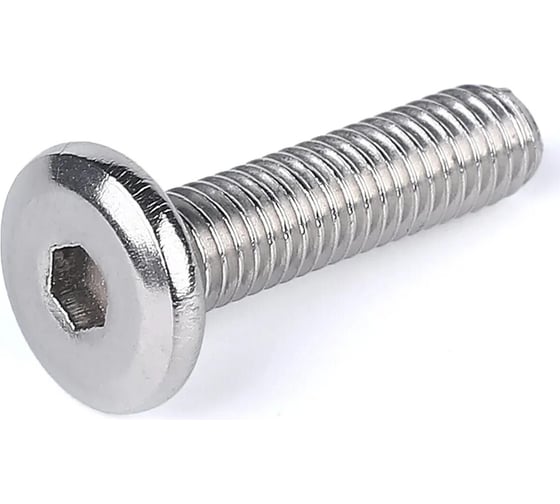 Изображение товара Винт STARFIX М6x100 мм, с плоск. голов. и внутр. шестигр., цинк, 100 шт. в карт. уп. SMC3-77320-100