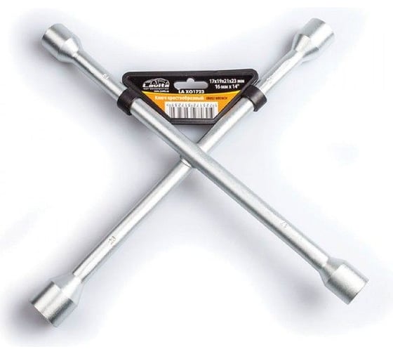 Изображение товара Ключ баллонный крестообразный LAVITA 17x19x21x23 мм LA XO1723