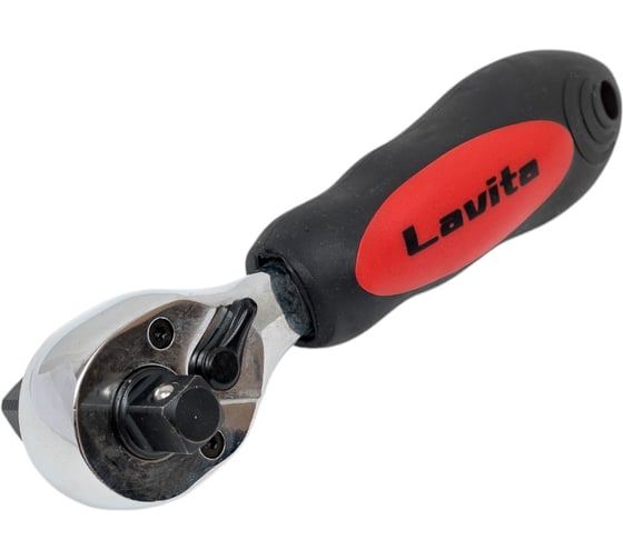 Изображение товара Ключ-трещотка с быстросъемным механизмом LAVITA 1/2", 3/8" (72 зуба) LA 151238