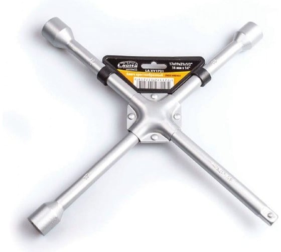 Изображение товара Ключ баллонный крестообразный LAVITA 17x19x21x1/2" LA XY1721