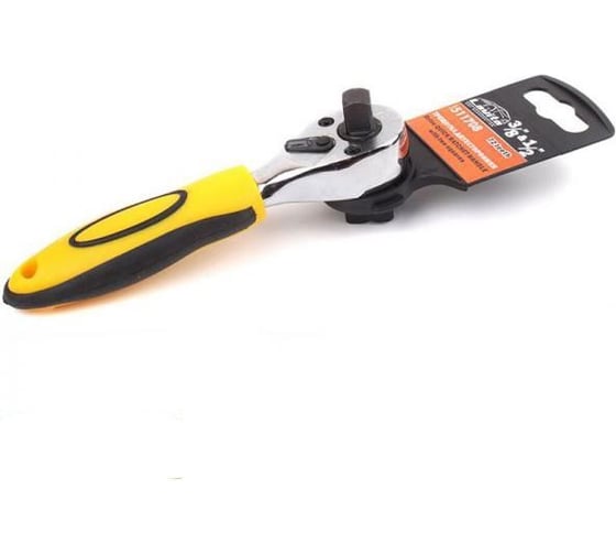 Изображение товара Ключ-трещотка с храповым и быстросъемным механизмом LAVITA 1/2" 3/8" 72 зуба LA 511708