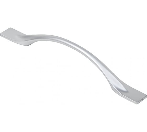 Изображение товара Мебельная металлическая ручка скоба AKS GRACE 128 матовый хром 62197
