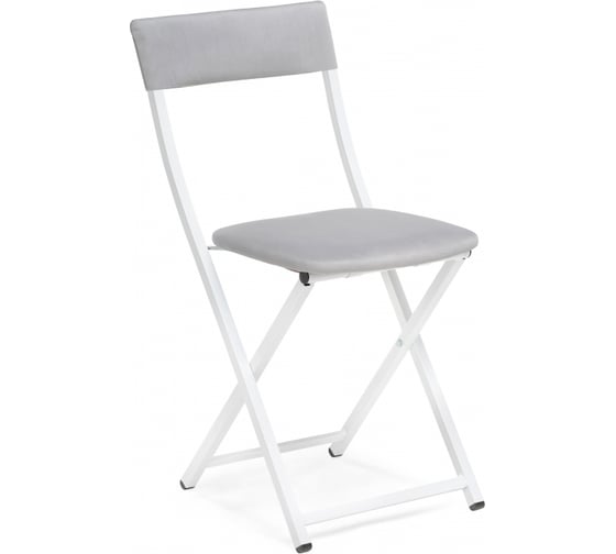 Изображение товара Стул на металлокаркасе Woodville Elevis светло-серый/белый 587875