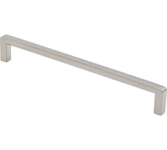 Изображение товара Мебельная металлическая ручка скоба AKS SKYLINE 160 шлифованный никель, тип 2 105602