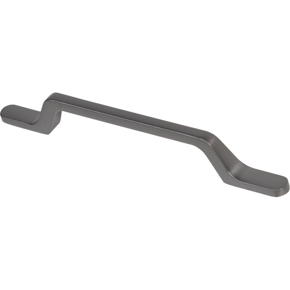 Изображение товара Мебельная металлическая ручка скоба AKS SIGN 128 графит современная