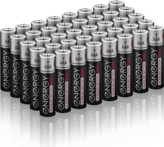 Изображение товара Батарейка алкалиновая ENERGY Pro LR03/10K (ААА) 40 штук 107130