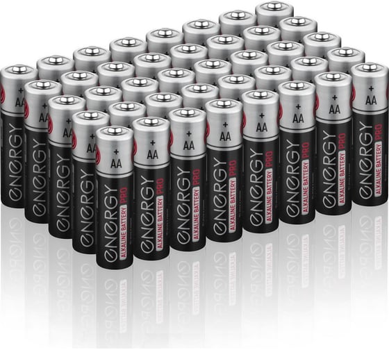 Изображение товара Батарейка алкалиновая ENERGY Pro LR6/10K (АА) 40 штук 107133