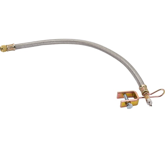 Изображение товара Шланг подкачки внутреннего колеса ДАЛИ-авто 35 см, металлическая оплетка DA-NP349