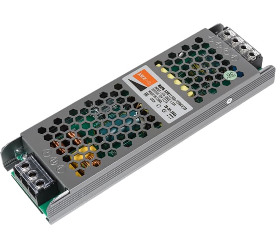 Изображение товара Блок питания для светодиодной ленты Jazzway 150Вт 12.5А 12В IP20 BSPS 3329235A