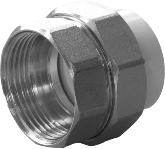 Изображение товара Разъемная муфта Политэк с внутренней резьбой 63х2 RG008VLL87TM4Q 7000163002