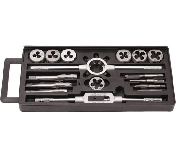 Изображение товара Набор метчиков и плашек Rockforce метрический 16 предметов RF-PD016-1(10465)