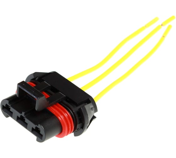 Изображение товара Колодка соединительная к мотору Nord-Yada вентилятор охлаждения Hella двигатель 1118; 2190 Datsun (с проводами) 906415