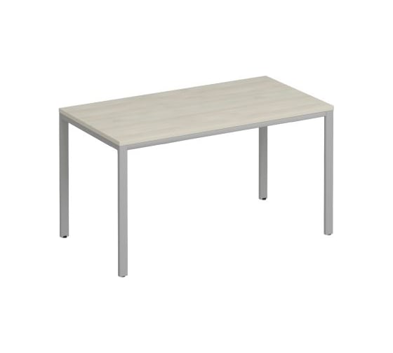 Изображение товара Стол письменный Юнитекс Комфорт на металлокаркасе МП2 140_75_75, дуб шамони светлый К.182_ДШ