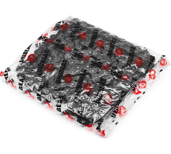 Изображение товара Цепь двухрядная с прямым контуром пластин UNIBEAR C12B-2 (264зв./5м.п.) 00-00047364