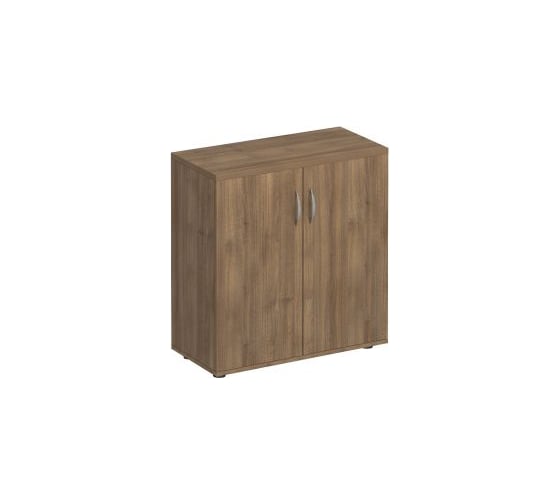 Изображение товара Шкаф для документов низкий закрытый 80x38x84 "Комфорт" Юнитекс, дуб шамони тёмный, К.309_ШТ