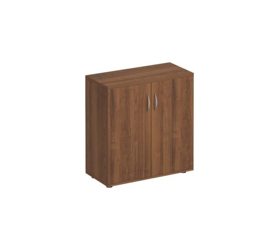 Изображение товара Шкаф для документов Юнитекс Комфорт низкий закрытый 80_38_84, орех французский К.309_ОФ