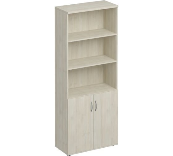 Изображение товара Шкаф для документов Юнитекс Комфорт полузакрытый 80_38_200, дуб шамони К.371_ДШ