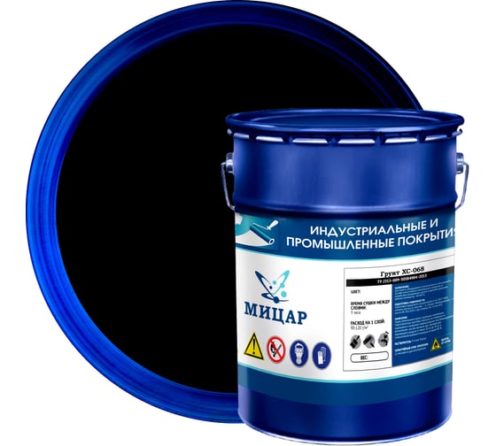 Изображение товара Грунт Мицар ХС-068 5 кг черный УТ000013846