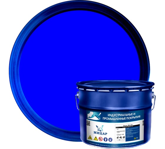 Изображение товара Эмаль Мицар ХВ-124 10 кг синий УТ000012306