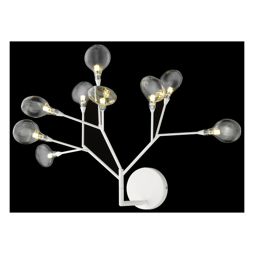 Изображение товара Настенный светильник Wertmark FIORITA WE241.09.001 белый