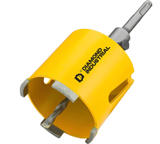 Изображение товара Коронка алмазная по бетону 82 мм SDS+ в сборе Diamond Industrial DIDCC80
