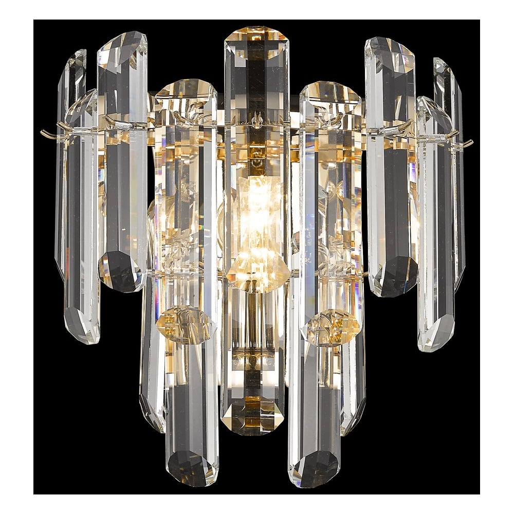 Изображение товара Настенный светильник Wertmark LAZZARA WE107.02.301 в золотом цвете