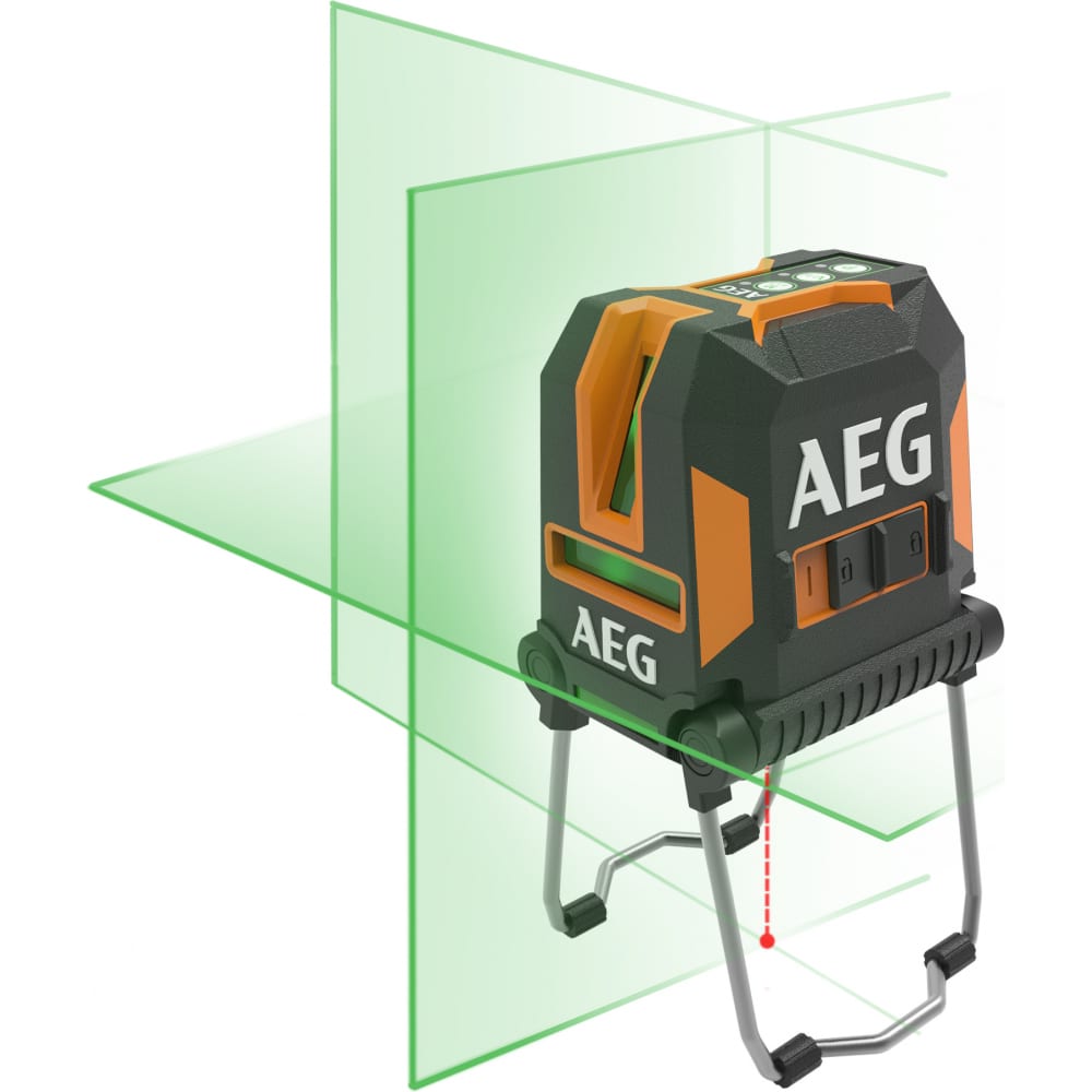 Лазерный нивелир AEG лазерный нивелир bosch gcl 2 15 g 0 601 066 j00 с держателем rm1 bm3 и кейсом
