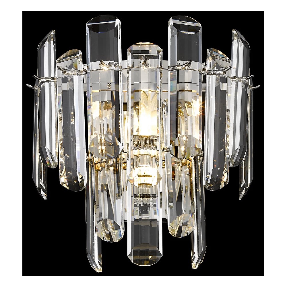 Изображение товара Настенный светильник Wertmark LAZZARA WE107.02.101 в цвете никель