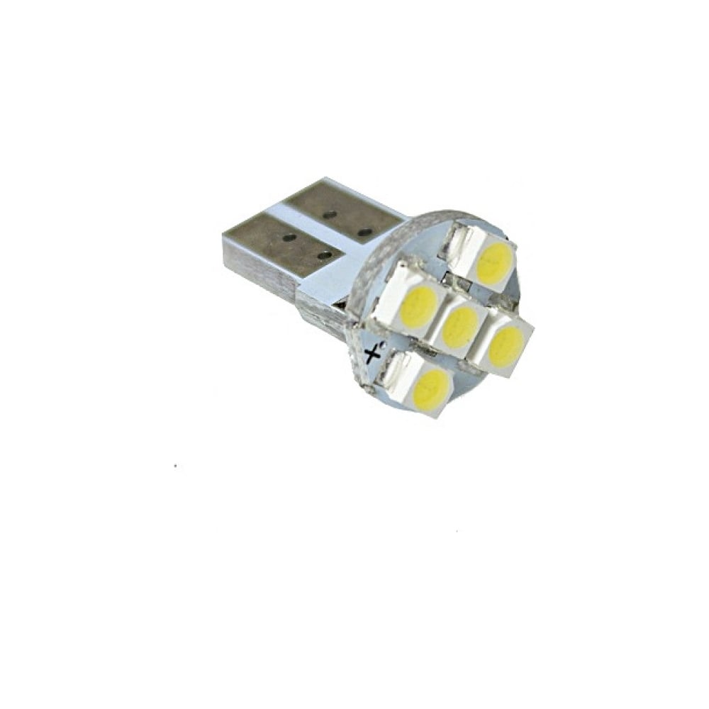 Изображение товара Светодиод Nord-Yada T10 BM 5SMDx1chip белый 12V 1.8W 24lm (2 шт)