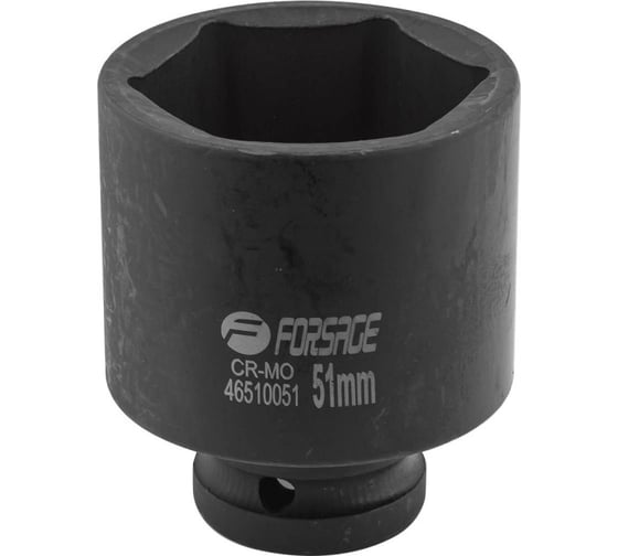 Изображение товара Головка ударная глубокая 6-гранная (51 мм; 3/4") Forsage F-46510051(17224)