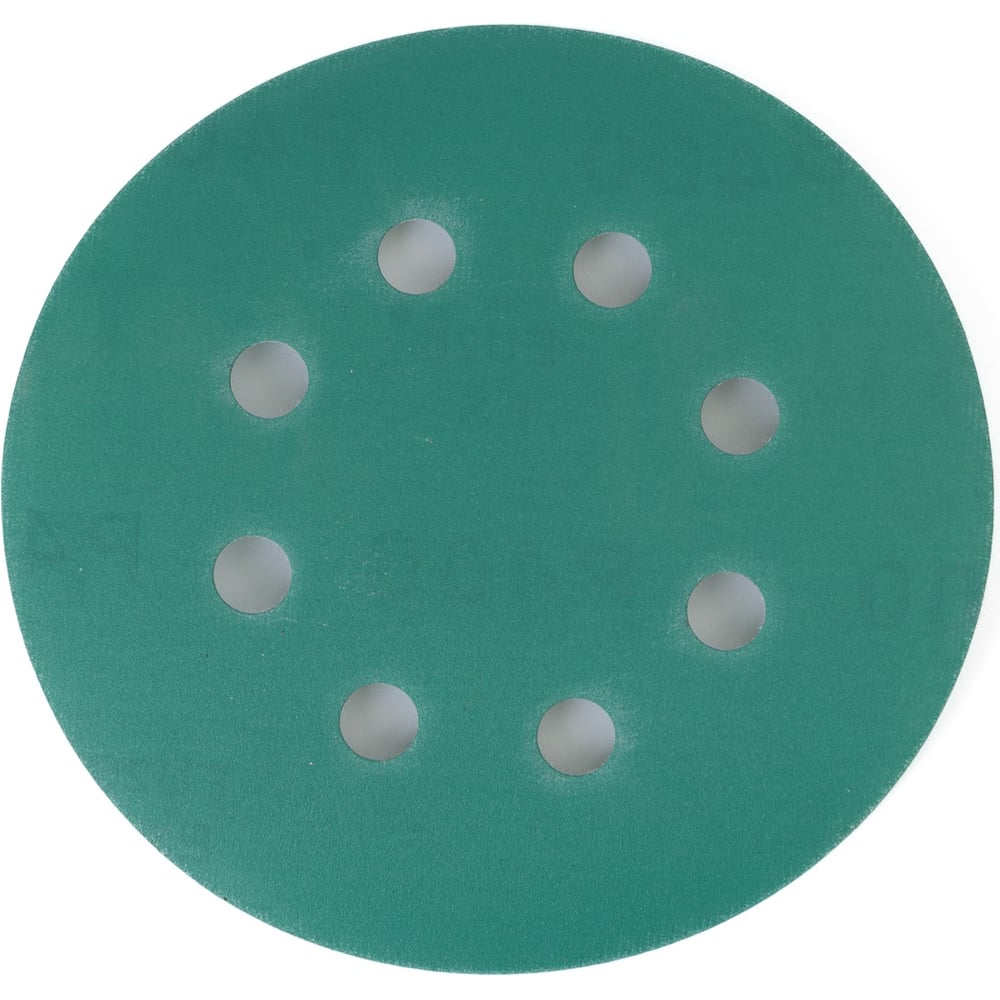 Изображение товара Абразивный круг GREEN Film 125 мм P600 8 отверстий 10 шт TILFLEX TL40-600/10