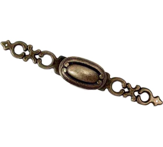 Изображение товара Ручка мебельная AKS WP11-46  кнопка металлическая, старое золото 15856