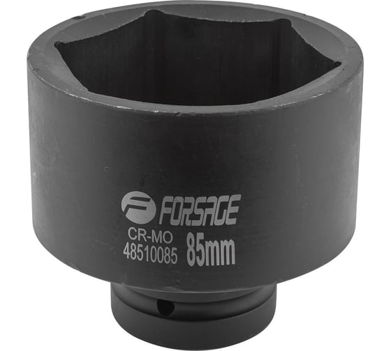Изображение товара Головка ударная глубокая 6-гранная (85 мм; 1") Forsage F-48510085(17203)