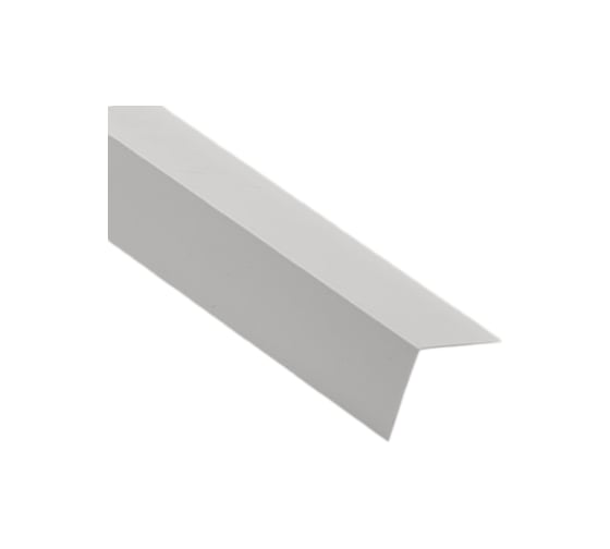 Изображение товара Отделочный пластиковый уголок СХТ 20х20х2700 мм белый УгПл003