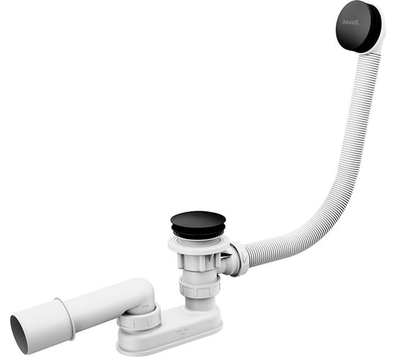 Изображение товара Сточный комплект RAVAK CLICK-CLACK черный X01746