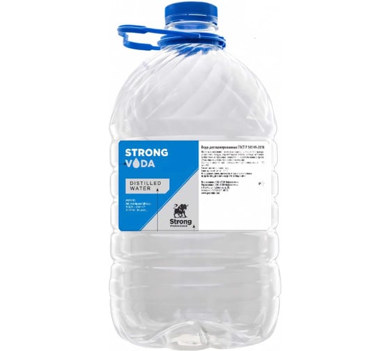 Изображение товара Дистиллированная вода ДВС450 4.5 л Нефтехимик ДВС4500