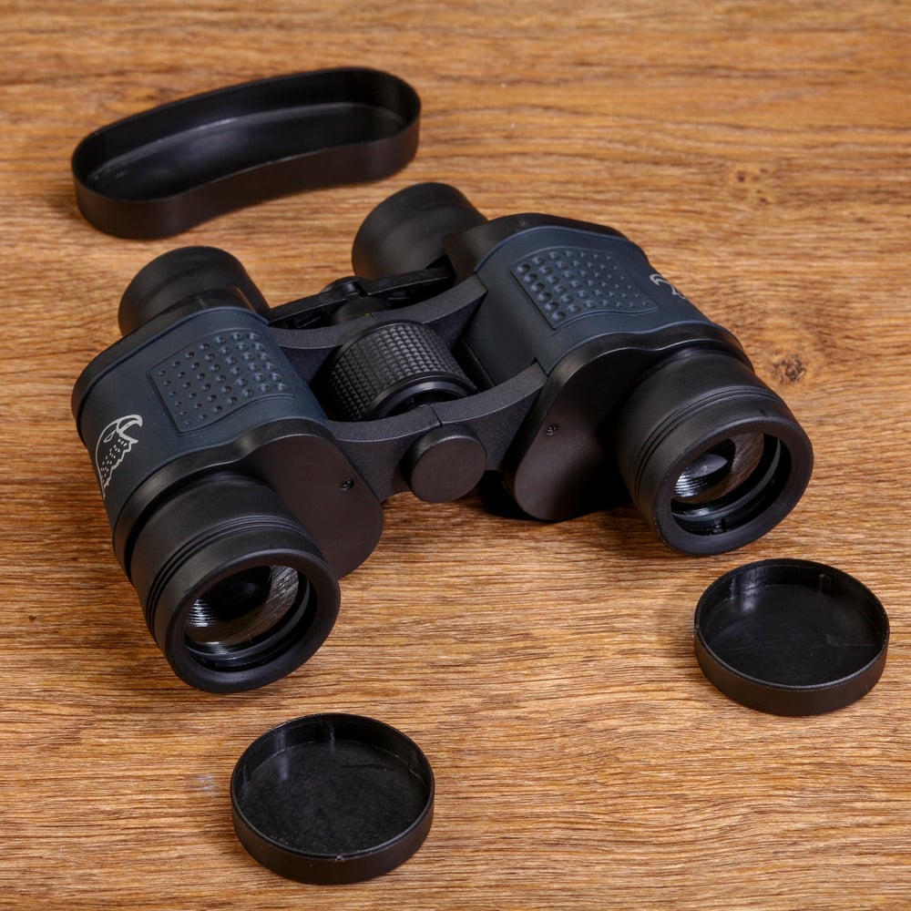 Изображение товара Бинокль Мастер К 10х40 черный, прорезиненные вставки, для охоты и рыбалки