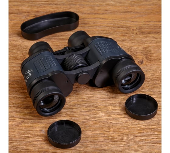 Изображение товара Бинокль Мастер К 10х40, черный, прорезиненные вставки 4387625