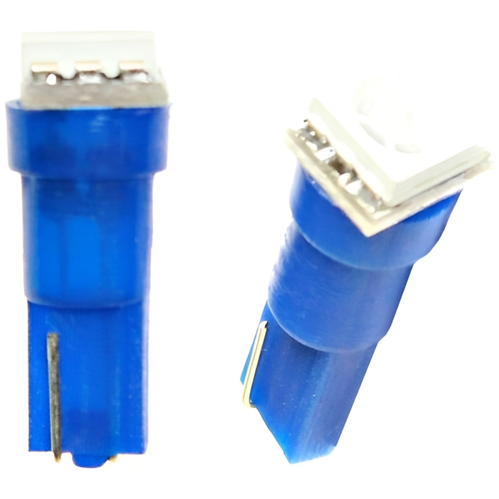 Изображение товара Светодиод Nord-Yada T5-02 12V 0.8 lm синий 2 шт в упаковке