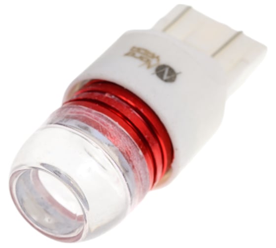 Изображение товара Светодиод Nord-Yada 7443-5630-3SMD 12V 1.5W мигающий красный стоп сигн 908671