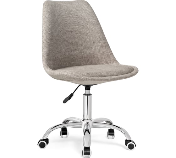 Изображение товара Компьютерное кресло Woodville Kolin cappuccino/chrome 15788