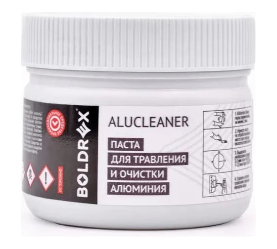 Изображение товара Травильная паста для алюминия Alu Cleaner 0.3 кг Boldrex 3160-300 3160-300СН