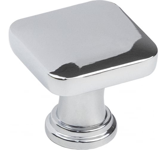 Изображение товара Ручка мебельная AKS KNOPA кнопка металлическая, хром 80678