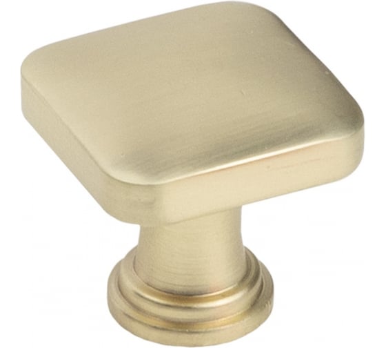 Изображение товара Ручка мебельная AKS KNOPA  кнопка металлическая, брашированное золото 80677