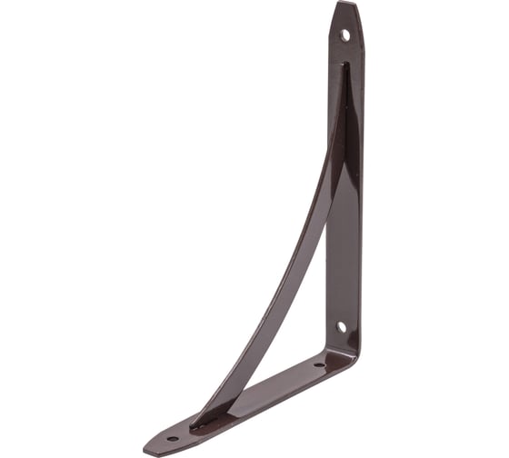 Изображение товара Уголок-кронштейн для полок РемоКолор декоративный, Арка, коричневый, 125x125 мм, 1 шт. 71-2-512