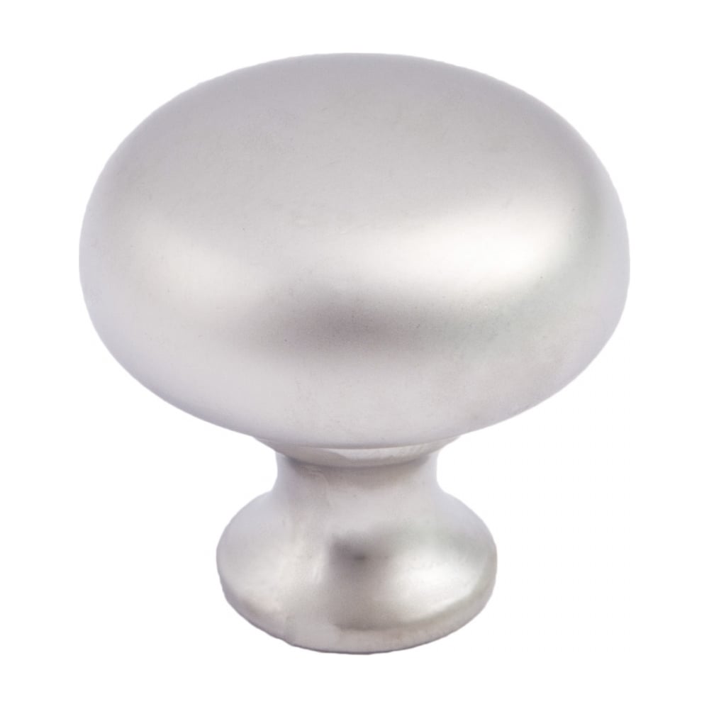 Изображение товара Ручка мебельная AKS GP16 кнопка металлическая, сатин 23494